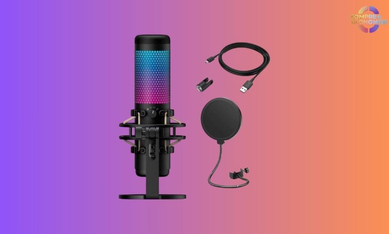 O HyperX QuadCast S oferece suporte a atualizações de firmware?