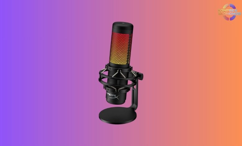 Pode-se utilizar o HyperX QuadCast S para narração de vídeos explicativos com slides?