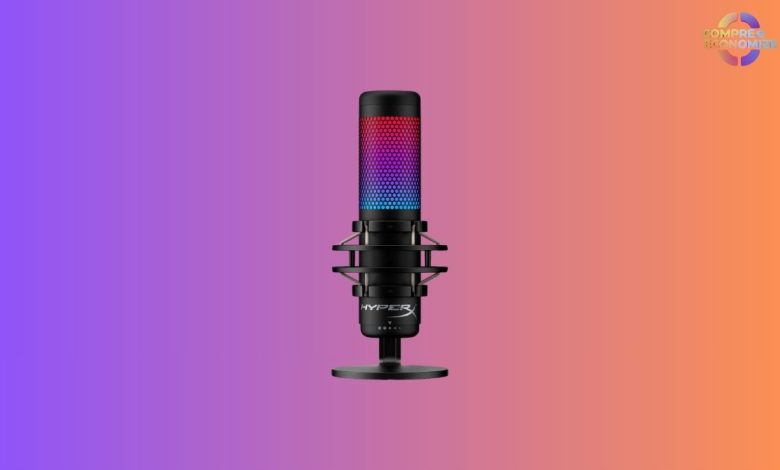 Qual é a vantagem do padrão cardioide no HyperX QuadCast S?